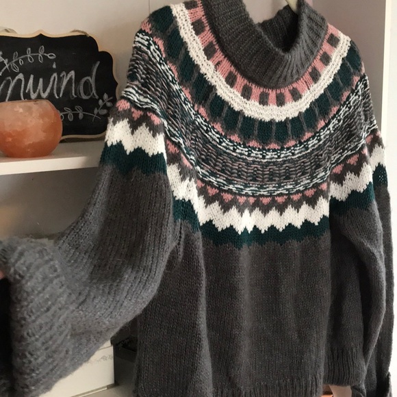 CASLON Chunky Jacquard Sweater - Picture 5 of 9